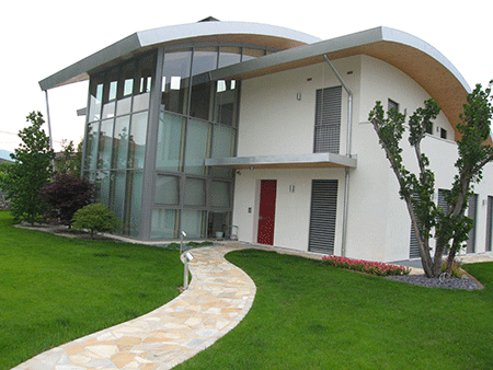 Foto della casa che portò alla vincita del premio Recam